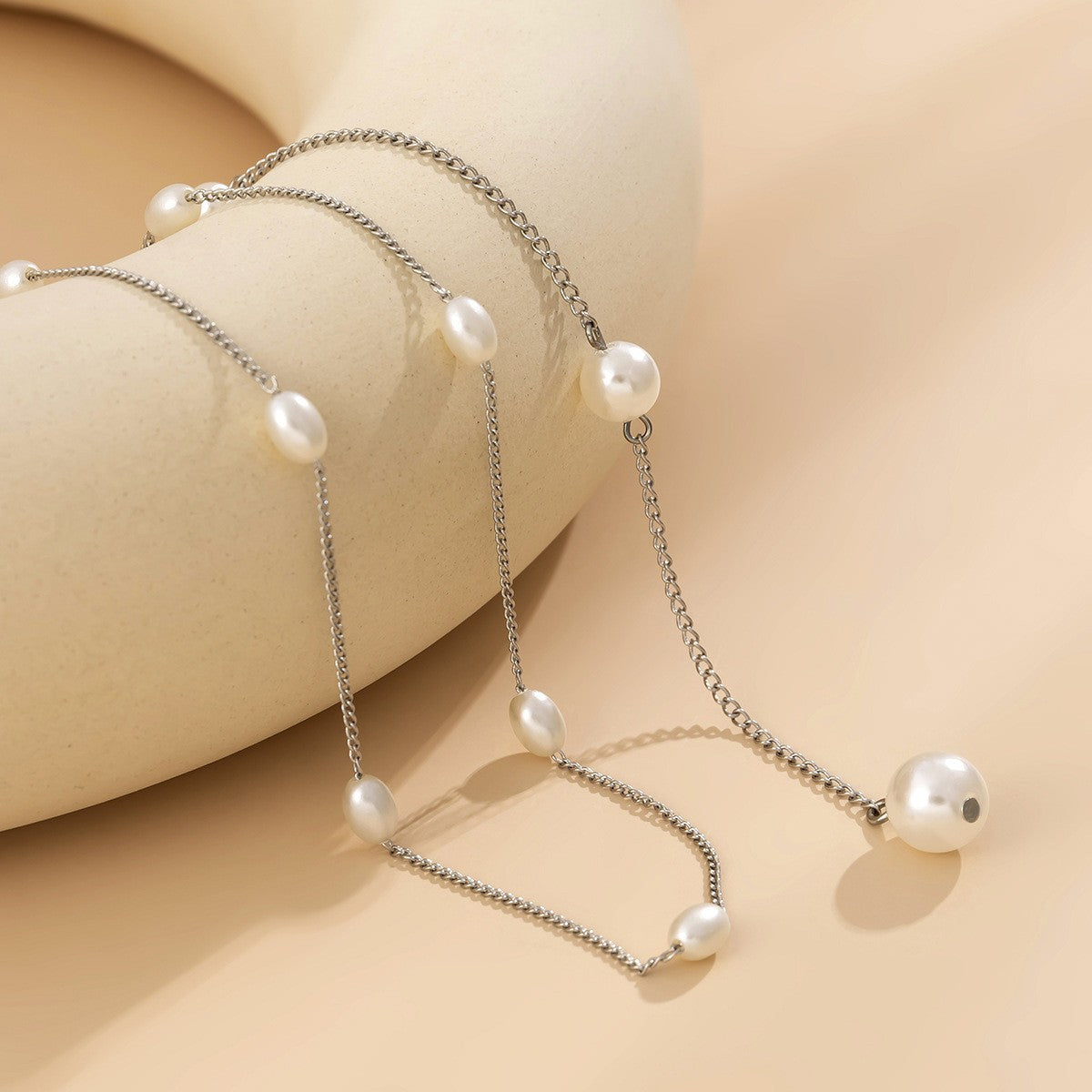Stylish And Elegant Long Chain Tassel Necklace For Women