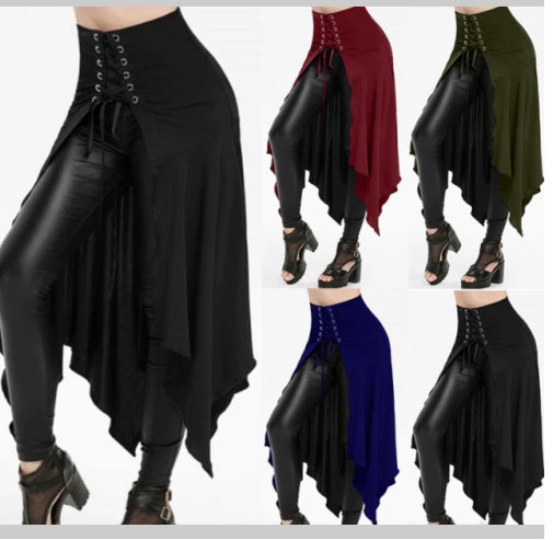 Irregular goth skirt